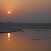 Sonnenuntergang Indien