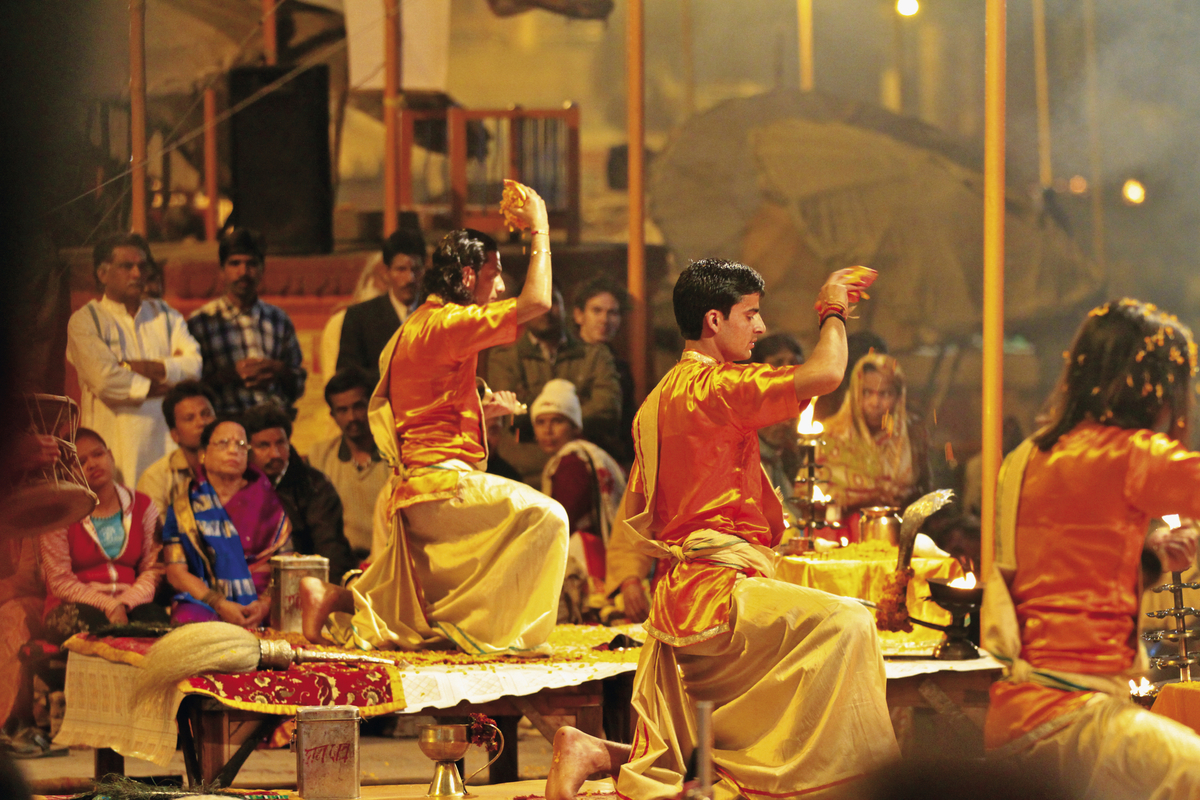 Ganga Aarti-Ritual, Varanasi - © 