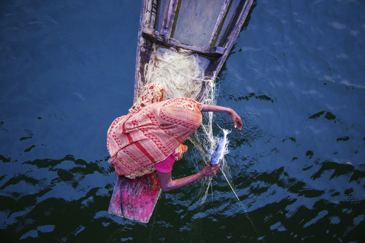 Fischerin in Bangladesch  - © SB - stock.adobe.com