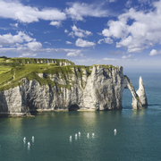 Kreidefelsen bei Étretat