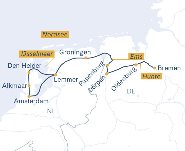 Thurgau Saxobia: 2025 Amsterdam- Bremen