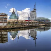 Panorama Havenwelten Bremerhaven mit Klimahaus