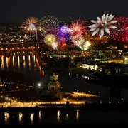 Feuerwerk in Koblenz