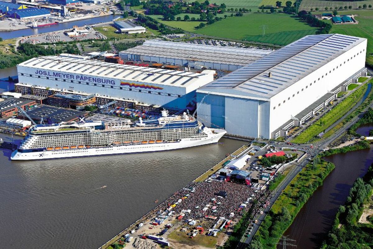 Meyer Werft in Papenburg