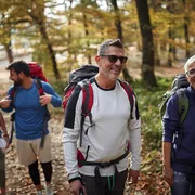 Familienzeit beim Wandern